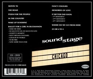 Produktbild: Chicago II-Live On Soundstage