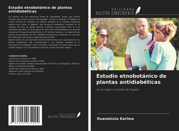 Produktbild: Estudio etnobot&aacute;nico de plantas antidiab&eacute;ticas