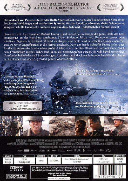 Produktbild: Das Feld der Ehre - Passchendaele