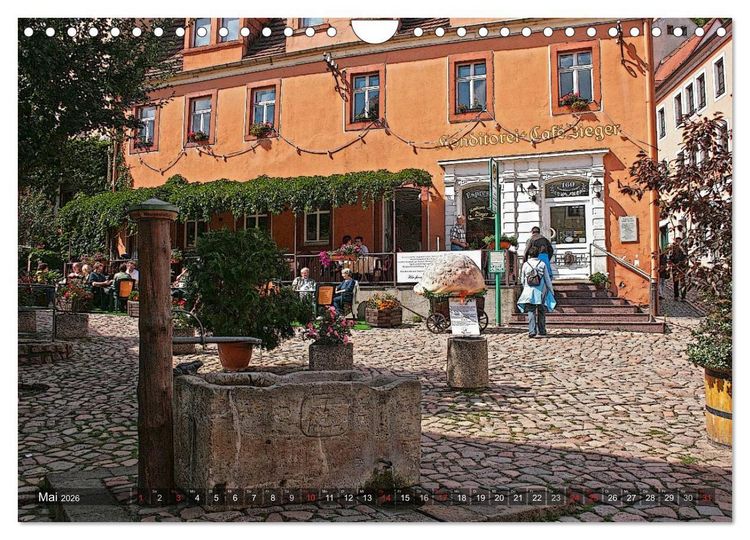 Produktbild: Das Jahr an der Elbe in Mei&szlig;en (Wandkalender 2026 DIN A4 quer), CALVENDO Monatskalender