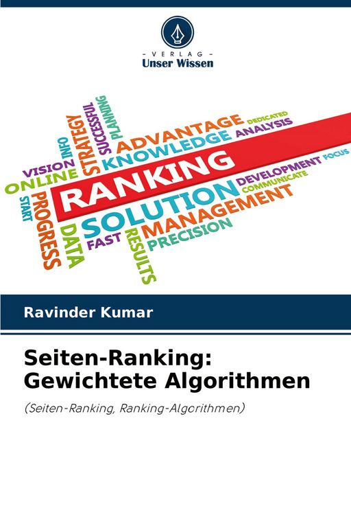 Produktbild: Seiten-Ranking: Gewichtete Algorithmen