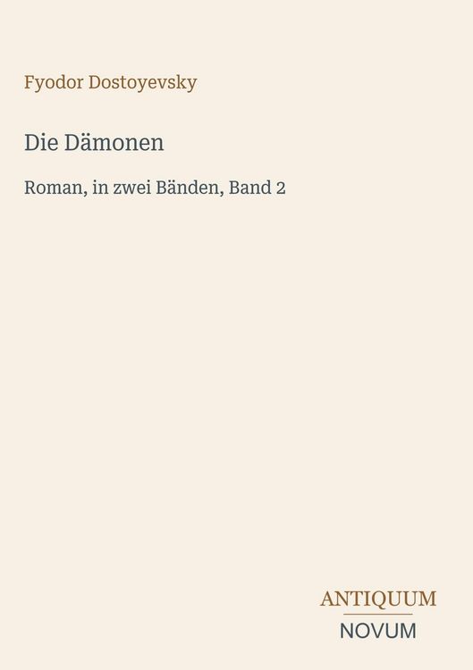 Produktbild: Die D&auml;monen