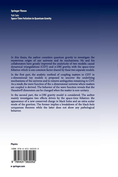 Produktbild: Space-Time Foliation in Quantum Gravity