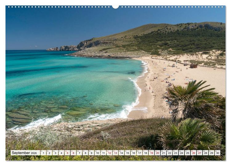 Produktbild: Spanien - Balearen - Mallorca (hochwertiger Premium Wandkalender 2026 DIN A2 quer), Kunstdruck in Hochglanz