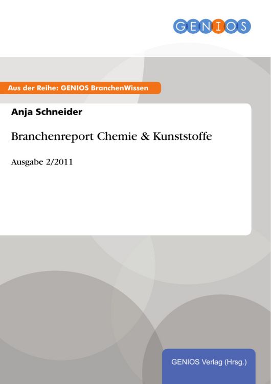 Produktbild: Branchenreport Chemie & Kunststoffe