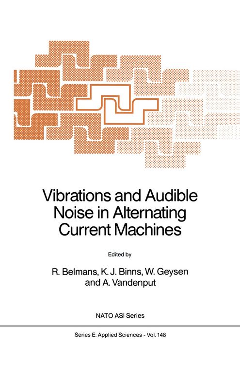 Produktbild: Vibrations and Audible Noise in Alternating Current Machines