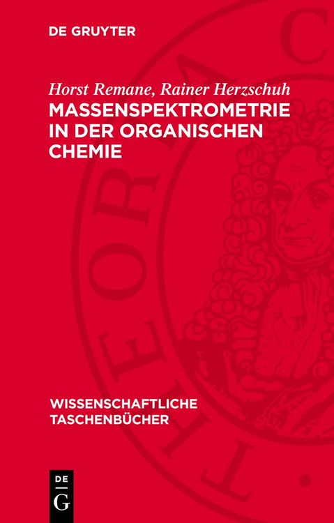 Produktbild: Massenspektrometrie in der organischen Chemie