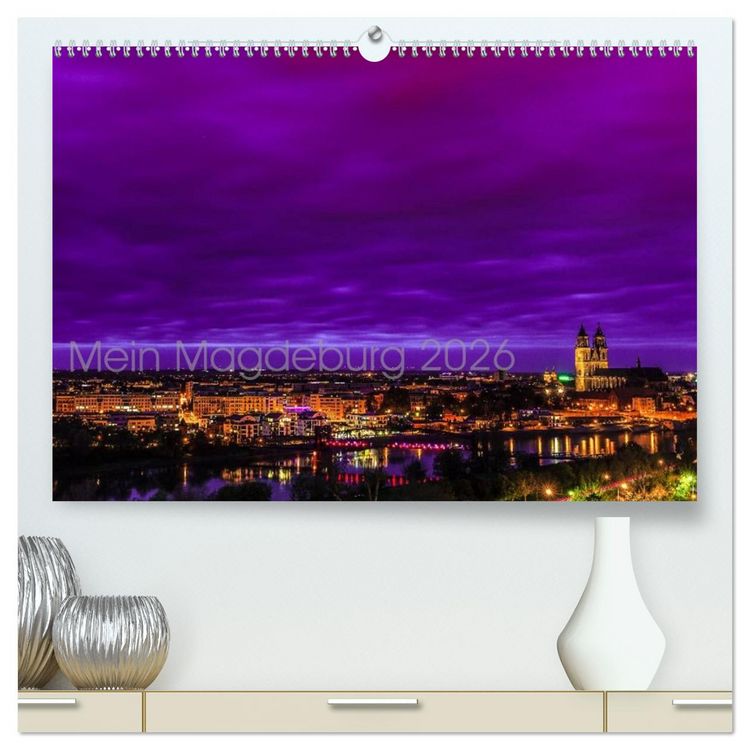 Produktbild: Mein Magdeburg (hochwertiger Premium Wandkalender 2026 DIN A2 quer), Kunstdruck in Hochglanz