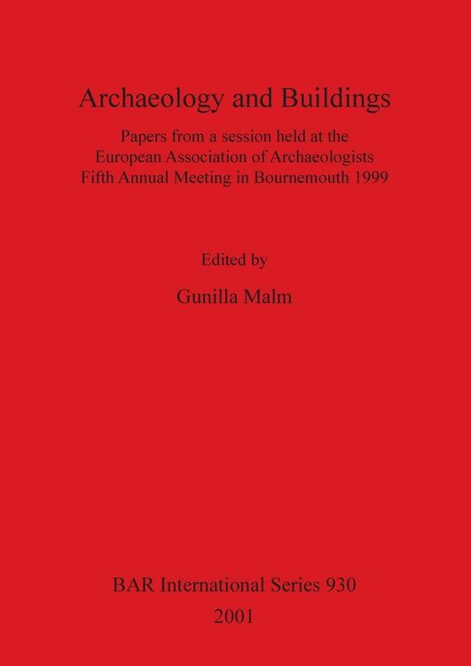 Produktbild: Archaeology and Buildings