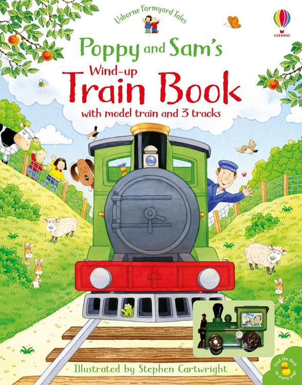 Produktbild: Poppy and Sam's Wind-up Train Book