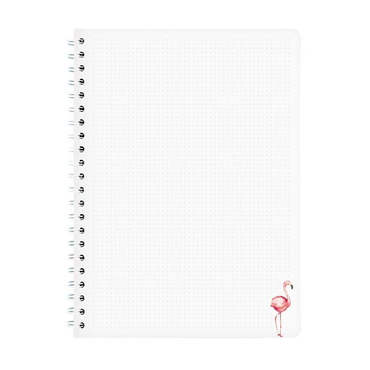 Produktbild: Ringbuch A4 Pink Flamingo