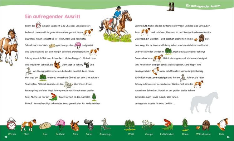 Produktbild: WAS IST WAS Junior Mitmach-Heft Pferde & Ponys