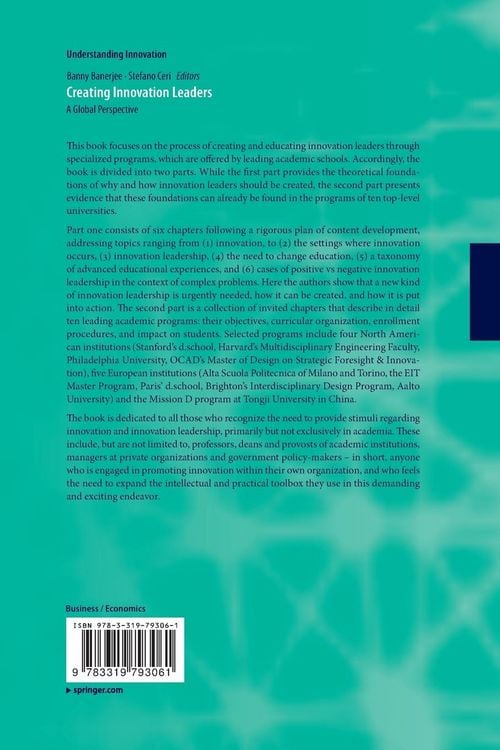 Produktbild: Creating Innovation Leaders