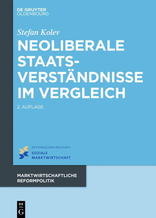 Produktbild: Neoliberale Staatsverst&auml;ndnisse im Vergleich