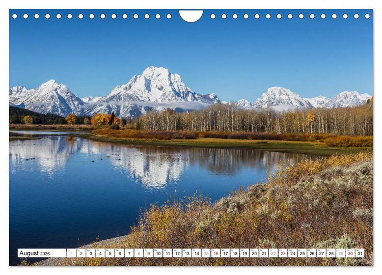 Produktbild: Grand Teton National Park (Wandkalender 2026 DIN A4 quer), CALVENDO Monatskalender