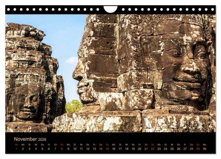 Produktbild: EXOTISCHES S&Uuml;DOSTASIEN (Wandkalender 2026 DIN A4 quer), CALVENDO Monatskalender