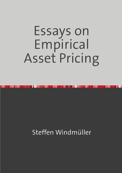 Produktbild: Essays on Empirical Asset Pricing