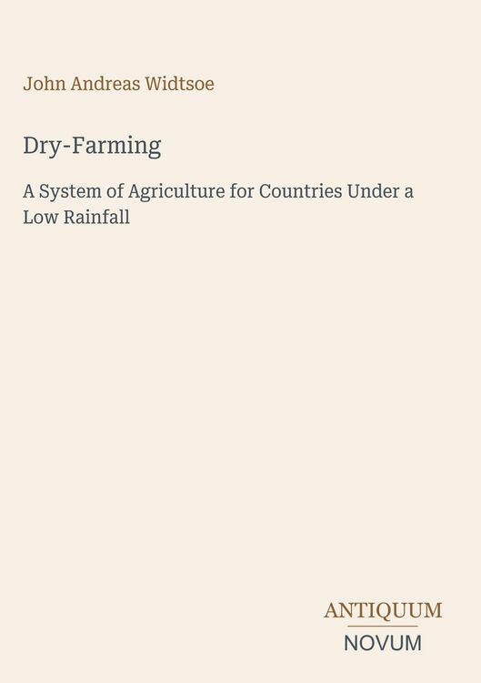 Produktbild: Dry-Farming
