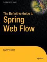 Produktbild: The Definitive Guide to Spring Web Flow