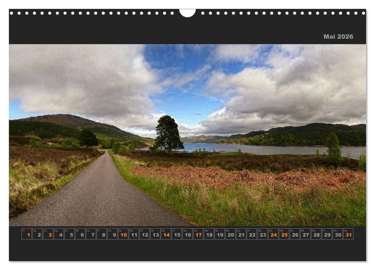 Produktbild: Schottland - Land der Legenden (Wandkalender 2026 DIN A3 quer), CALVENDO Monatskalender