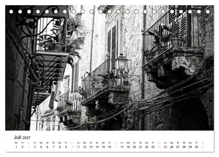 Produktbild: Silberstein portr&auml;tiert Palermo (Tischkalender 2027 DIN A5 quer), CALVENDO Monatskalender