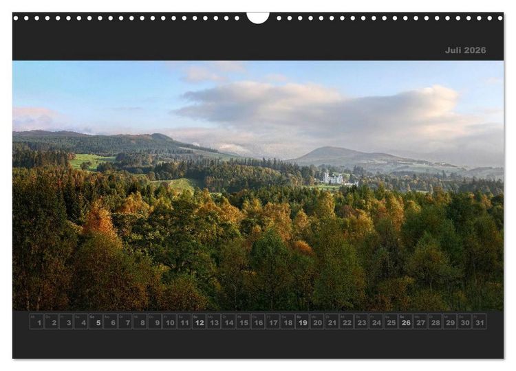 Produktbild: Schottische Panoramas (Wandkalender 2026 DIN A3 quer), CALVENDO Monatskalender