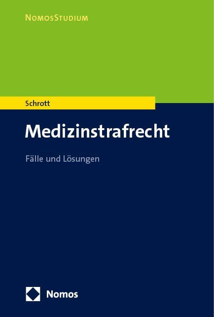 Produktbild: Medizinstrafrecht