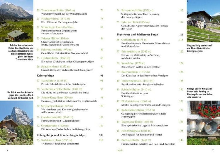 Produktbild: Das gro&szlig;e H&uuml;ttenwanderbuch