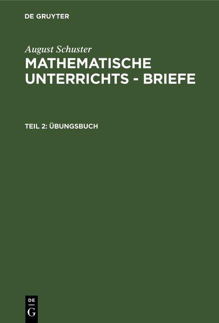 Produktbild: &Uuml;bungsbuch