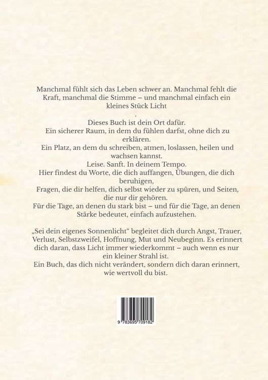 Produktbild: Sei dein eigenes Sonnenlicht
