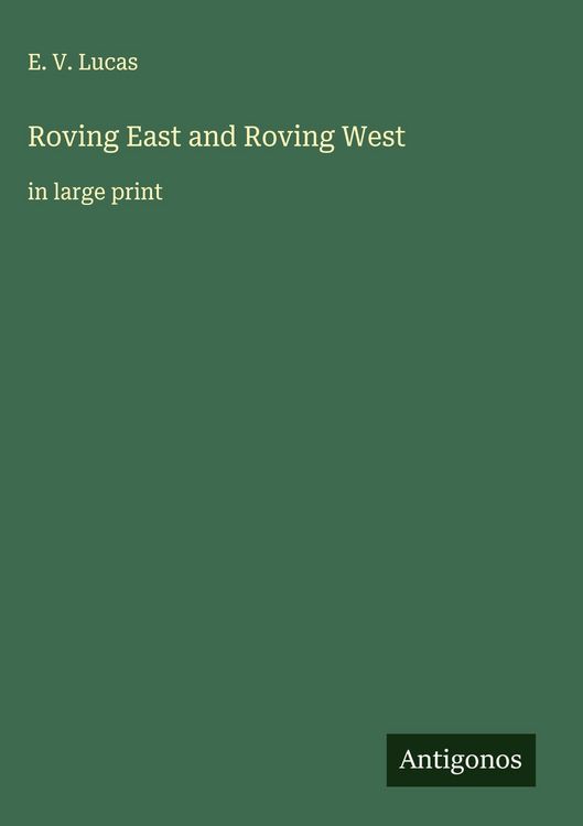 Produktbild: Roving East and Roving West