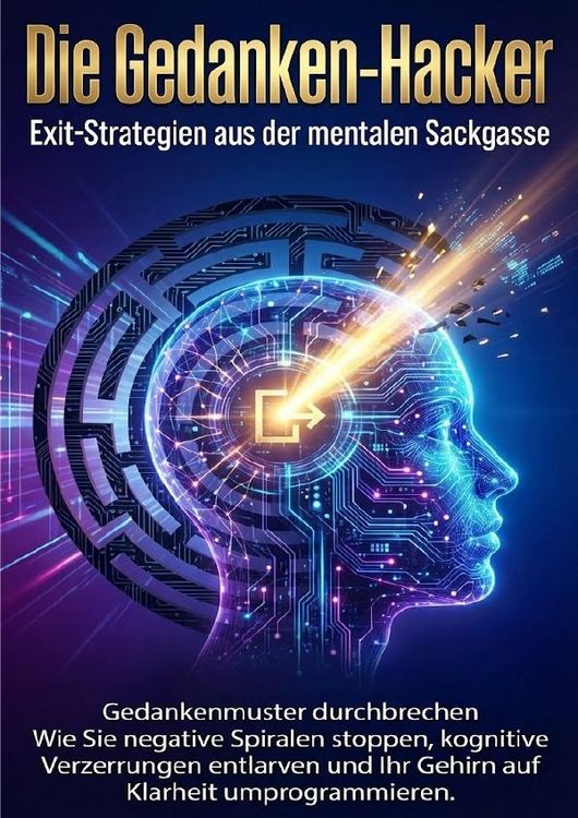 Produktbild: Die Gedanken-Hacker: Exit-Strategien aus der mentalen Sackgasse