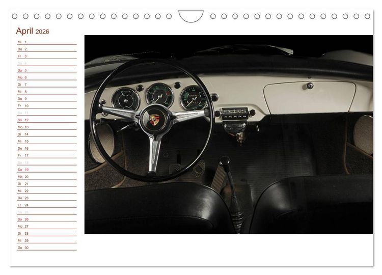 Produktbild: Classic 356 (Wandkalender 2026 DIN A4 quer), CALVENDO Monatskalender