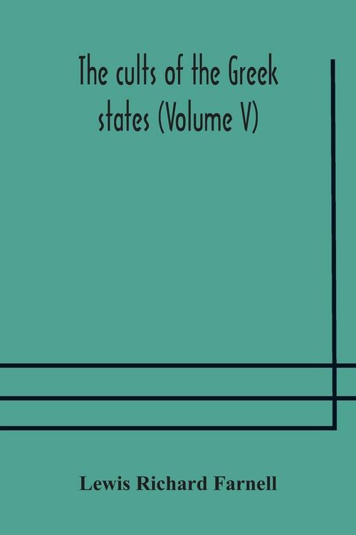 Produktbild: The Cults Of The Greek States (Volume V)