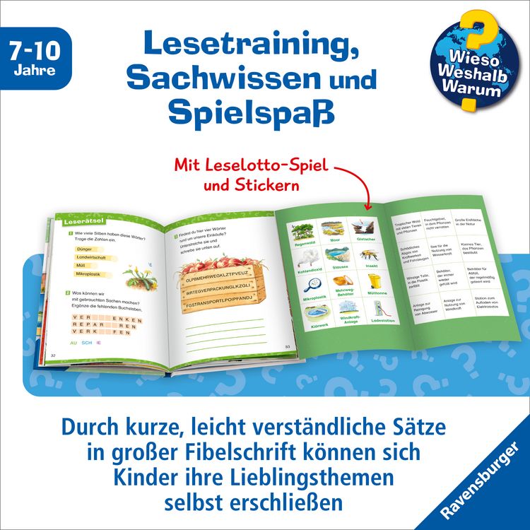 Produktbild: Wieso? Weshalb? Warum? Erstleser, Band 13 - Umweltschutz