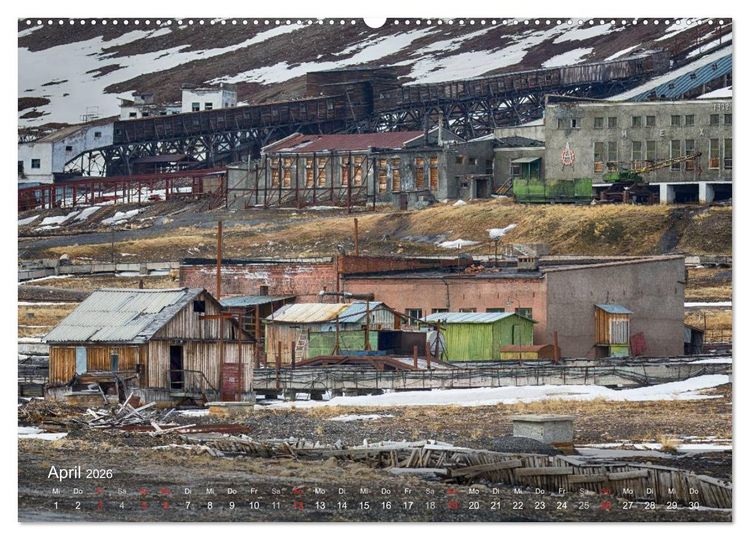 Produktbild: Spitzbergen - Impressionen aus der Arktis (Wandkalender 2026 DIN A2 quer), CALVENDO Monatskalender