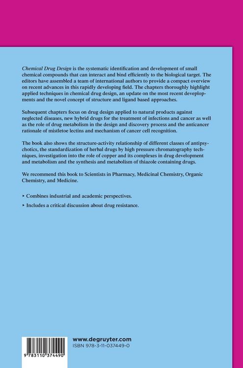 Produktbild: Chemical Drug Design