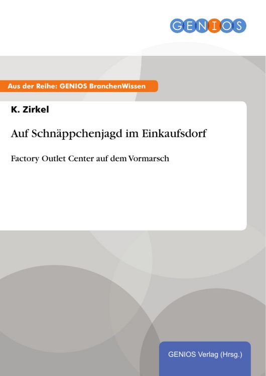 Produktbild: Auf Schn&auml;ppchenjagd im Einkaufsdorf