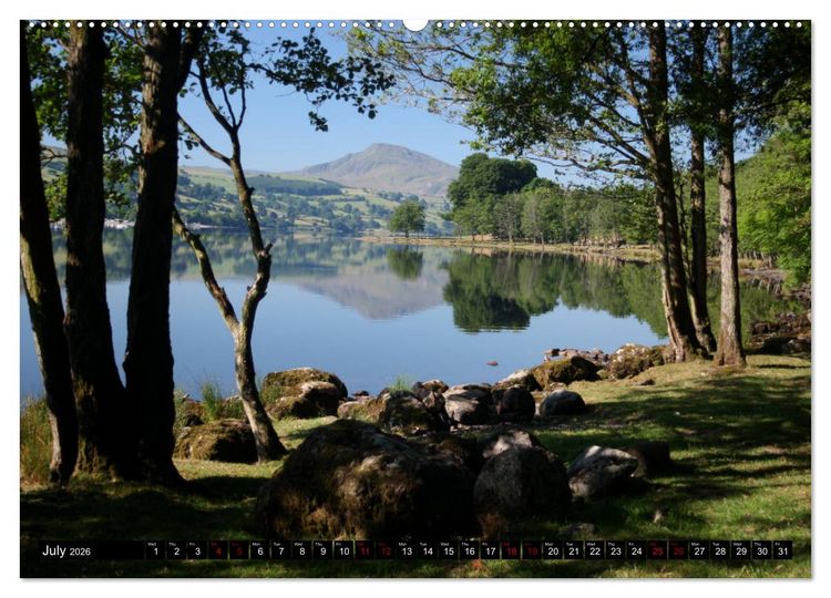 Produktbild: Welsh Landscapes (High Quality Premium Wall Calendar 2026 DIN A2 landscape),CALVENDO 12 Month Wall Calendar