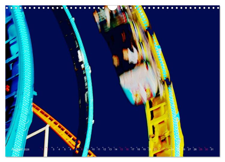 Produktbild: Rheinkirmes in D&uuml;sseldorf (Wandkalender 2026 DIN A3 quer), CALVENDO Monatskalender