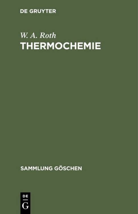 Produktbild: Thermochemie