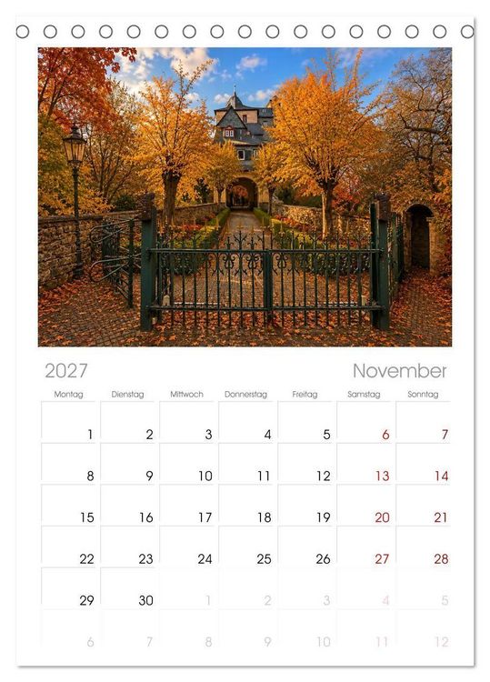 Produktbild: Tischplaner 2027 - Runkel - Idylle an der Lahn (A5 Tischkalender zum Aufstellen) CALVENDO