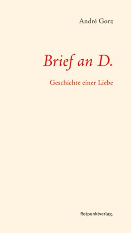 Produktbild: Brief an D.