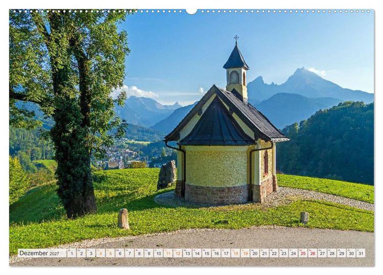 Produktbild: Berchtesgadener Land - Welt der Berge und Seen (Wandkalender 2027 DIN A2 quer), CALVENDO Monatskalender