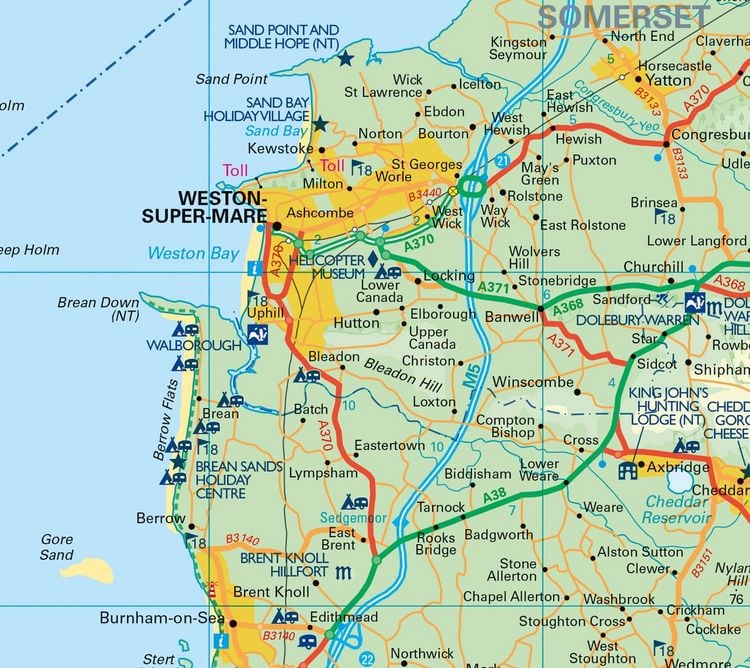 Produktbild: Somerset Pocket Map