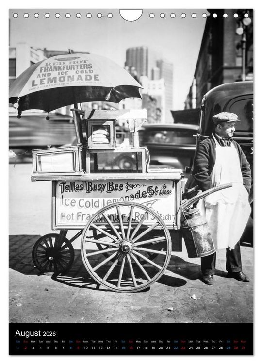 Produktbild: Historic New York 1936 (Wall Calendar 2026 DIN A4 portrait), CALVENDO 12 Month Wall Calendar