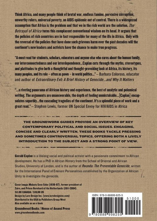 Produktbild: The Betrayal of Africa