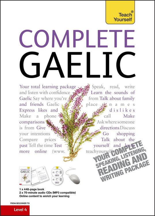 Produktbild: Robertson, B: Complete Gaelic Beginner to Intermediate Book