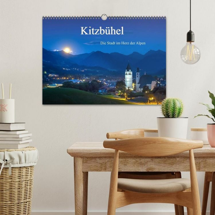 Produktbild: Kitzb&uuml;hel. Die Stadt im Herz der Alpen (Wandkalender 2026 DIN A3 quer), CALVENDO Monatskalender