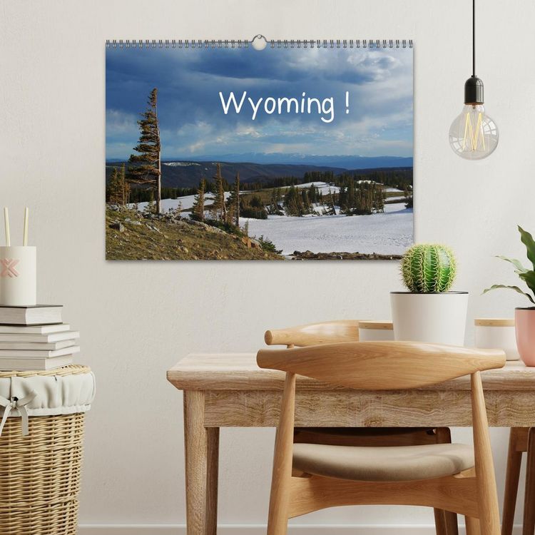 Produktbild: Wyoming! (Wandkalender 2026 DIN A3 quer), CALVENDO Monatskalender